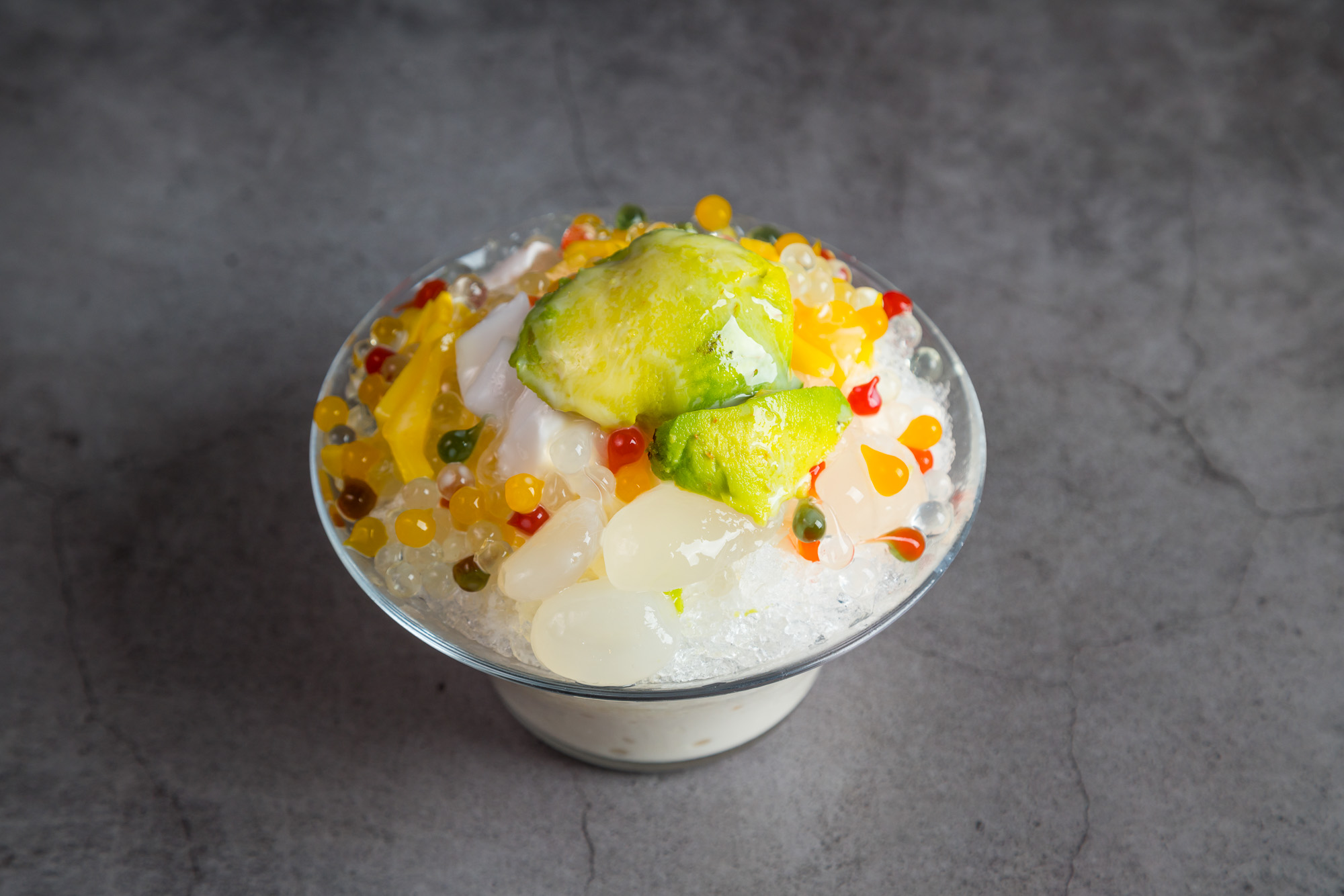 Iced Coconut, Jackfruit, Avocado in Coconut Milk (Es Teler)