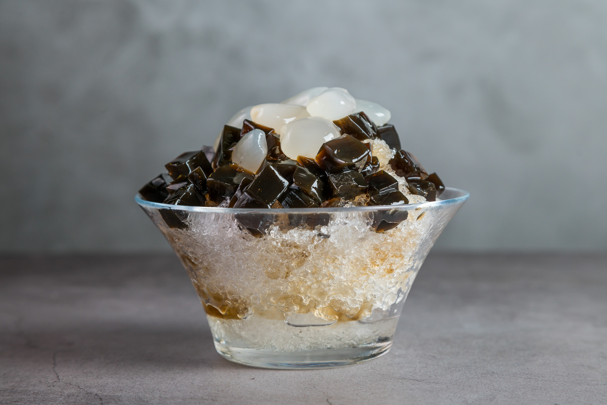 Iced Grass Jelly